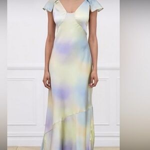 NWT WeWoreWhat Lace Maxi Slip Dress size 4